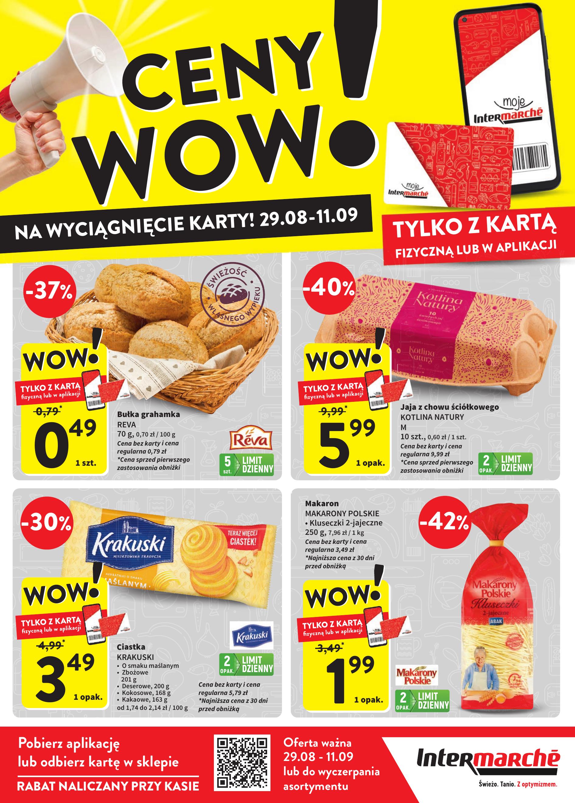 Gazetka - Ceny WOW od 29.08 do 11.09