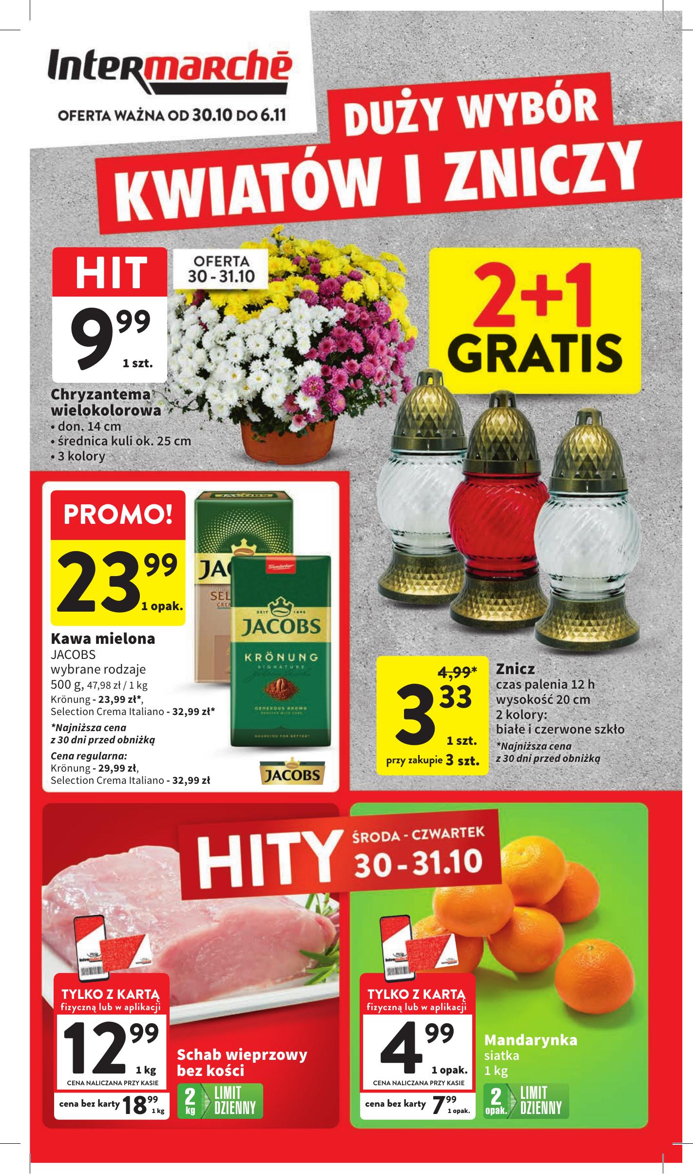 Gazetka - Gazetka promocyjna od 30.10 do 6.11